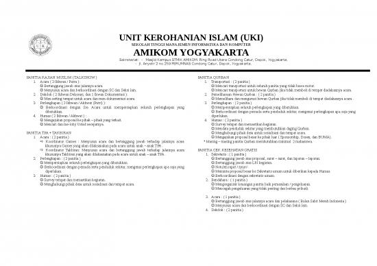 picture_Job Description Panitia Idul Adha 1428 H