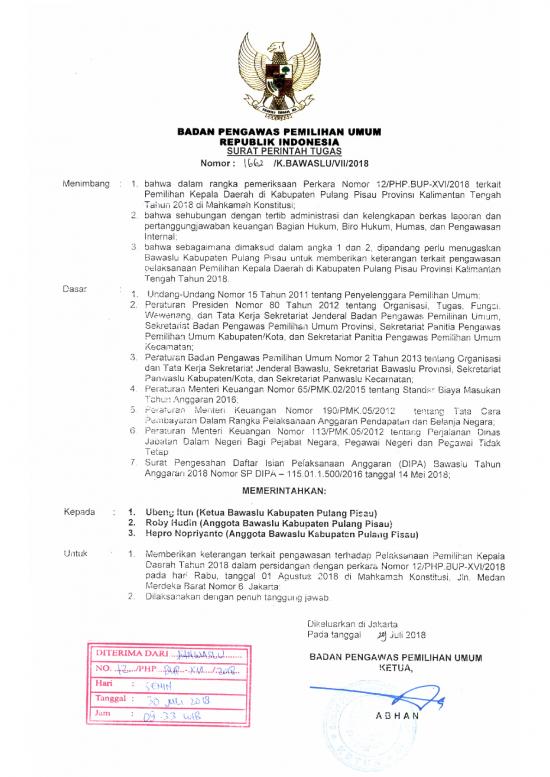 picture_28961 Surat Perintah Tugas Bawaslu | File - Surat Perintah Id 15090