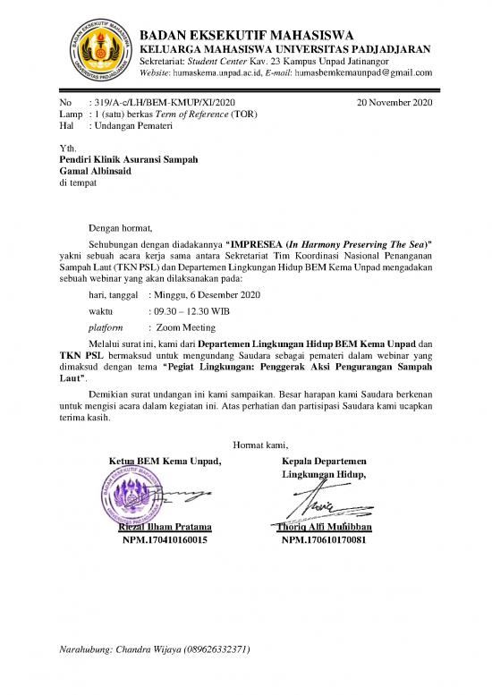 picture_64548 319 A C Undangan Pemateri Impresea Gamal | File - Undangan Pemateri