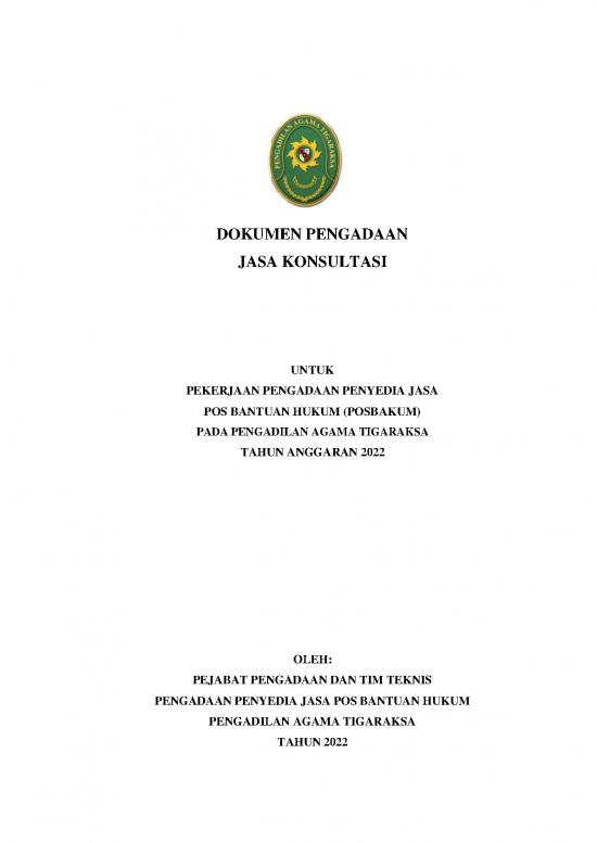 picture Dokumen Pengadaan Posbakum Tahun 2022 | File - Surat Penawaran Id 15415