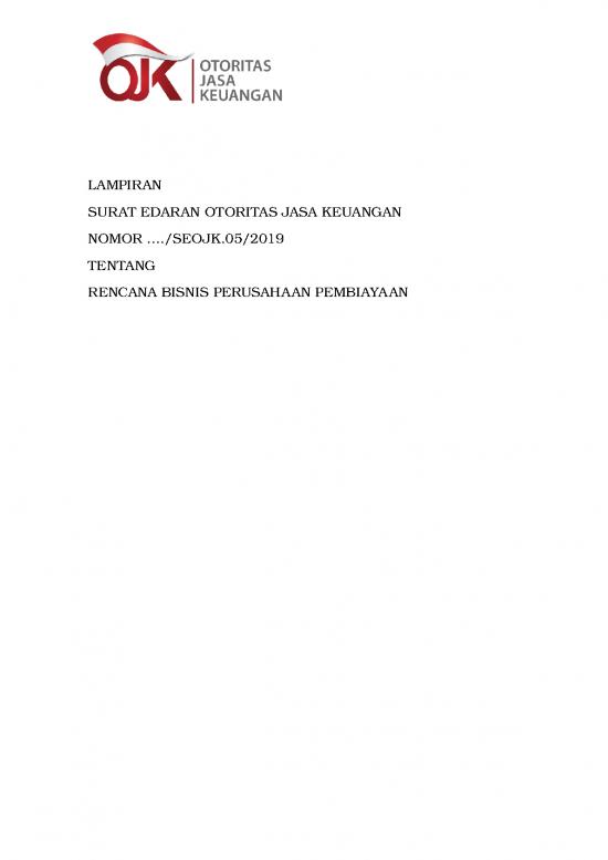 picture_Doc Laporan Keuangan 14729 | Lampiran   Permintaan Tanggapan Atas Rseojk Tentang Rencana Bisnis Perusahaan Pembiayaan