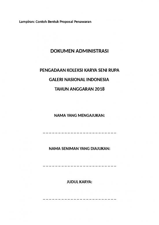 picture Lampiran Contoh Proposal Penawaran | File - Proposal Pengadaan Id 15222