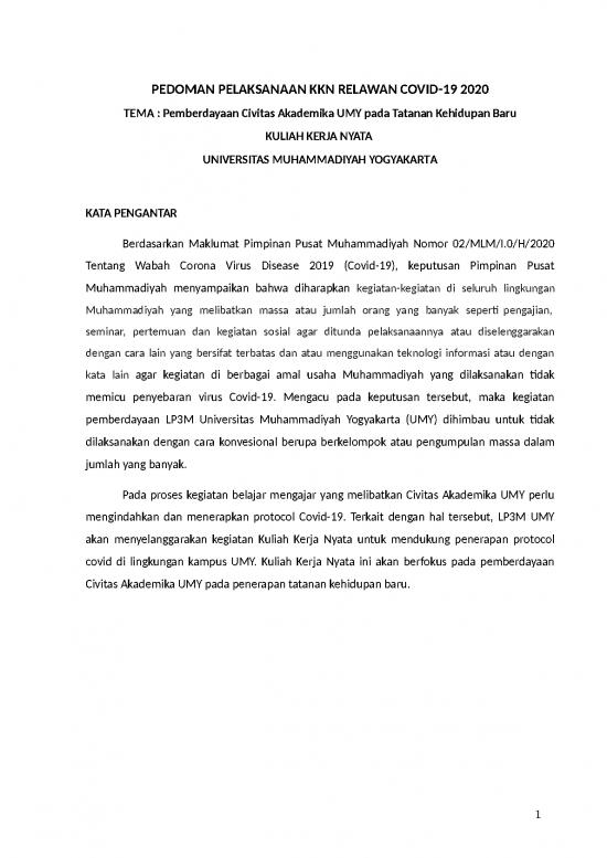 picture_Presentasi Usaha 15239 | Pedoman Kkn Relawan Covid 19