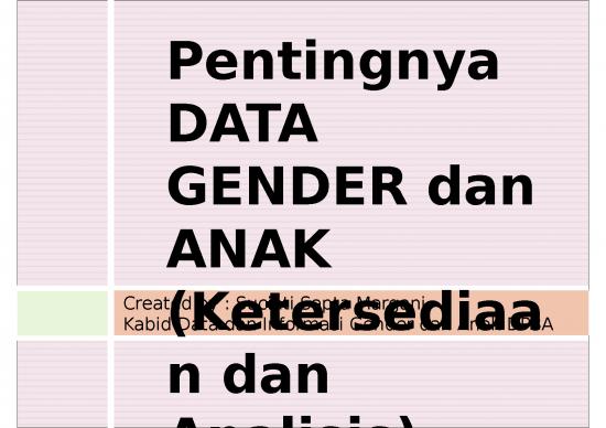 picture_Power Point Statistik 14583 | Pentingnya Data Terpilah Gender Dan Anak