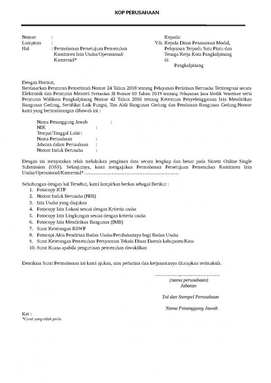 picture_Presentasi Usaha 14924 | Permohonan Pemenuhan Komitmen Izin Usaha Veteriner Iuv 2021