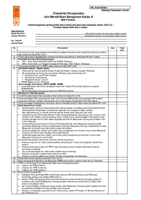 picture Persyaratan Pengurusan Izin Mendirikan Bangunan Imb | File - Izin Mendirikan Bangunan Id 15009