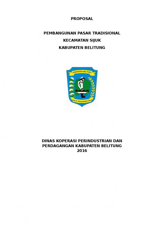 picture1_Proposal Pembangunan Pasar Tradisional Sijuk