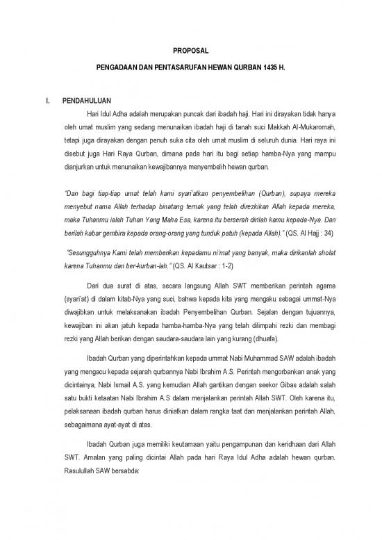 picture Proposal Qurban 1435 H | File - Proposal Pengadaan Id 15352