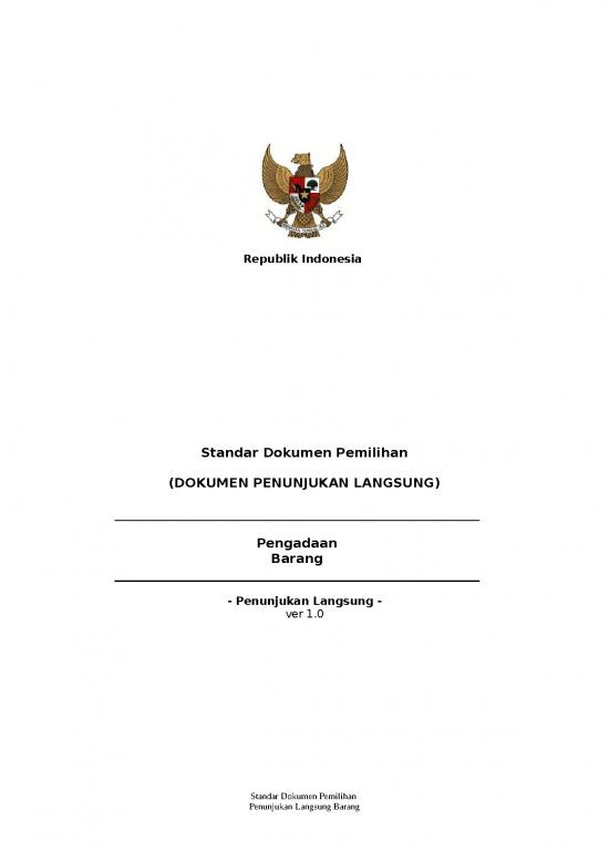 picture_Presentasi Usaha 15073 | Sdp Penunjukan Langsung Barang Dokumen Penunjukan Langsung Non Sikap