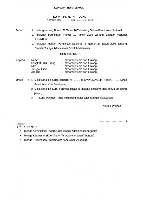picture_Surat Perintah Tugas Tu | File - Surat Perintah Id 15063