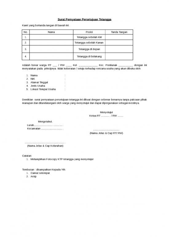 picture_File - Surat Pernyataan Id 14928 | Surat Pernyataan Persetujuan Tetangga