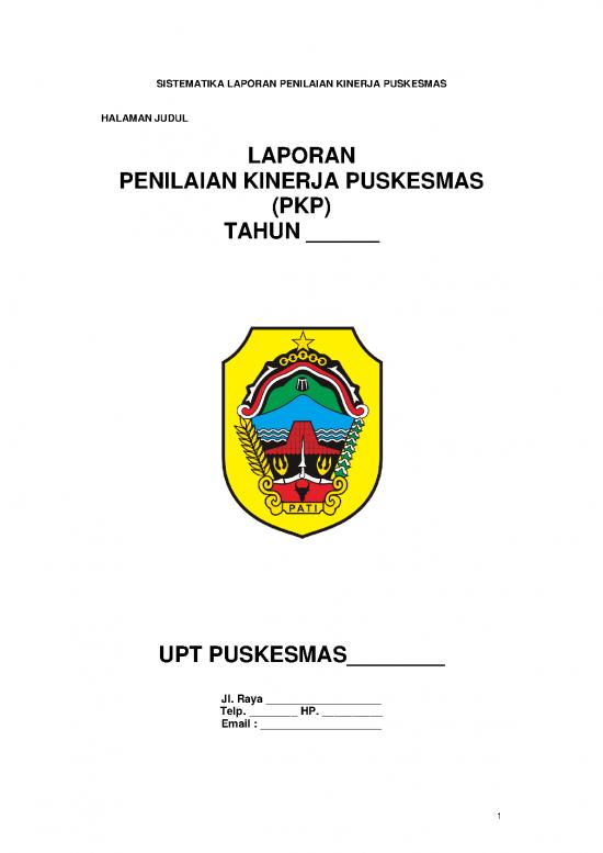 picture Laporan Penilaian Kinerja Puskesmas | File - Laporan Puskesmas picture Laporan Penilaian Kinerja Puskesmas | File - Laporan Puskesmas