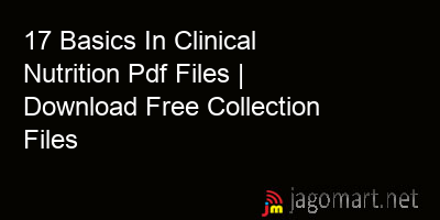 picture 17 Basics In Clinical Nutrition Pdf Files | Download Free Collection Files