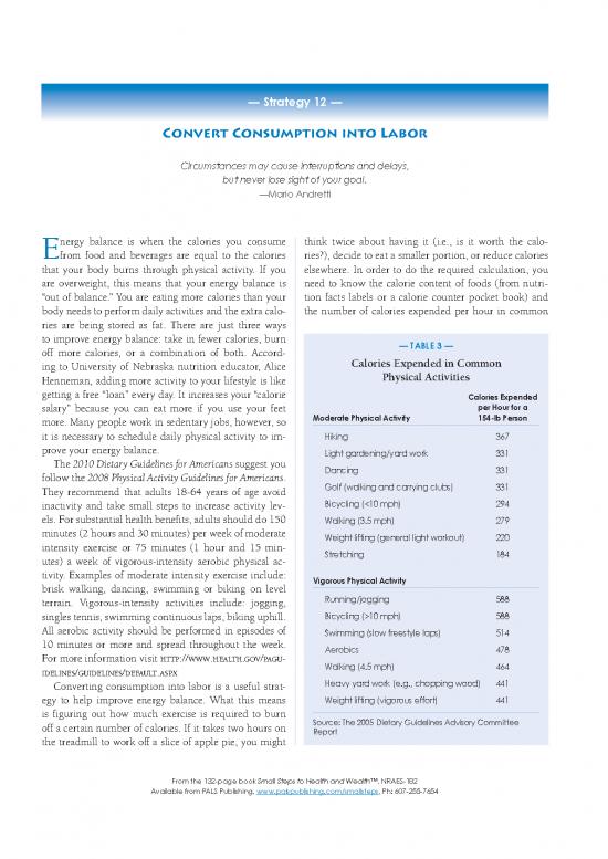 picture Calorie Counter Book Pdf 149437 | 12 Convert Consumption Into Labor