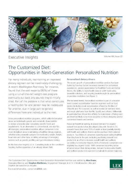 picture_Nutrition Therapy Pdf 148335 | 1922 Customized Diet Personalized Nutrition Executive Insights