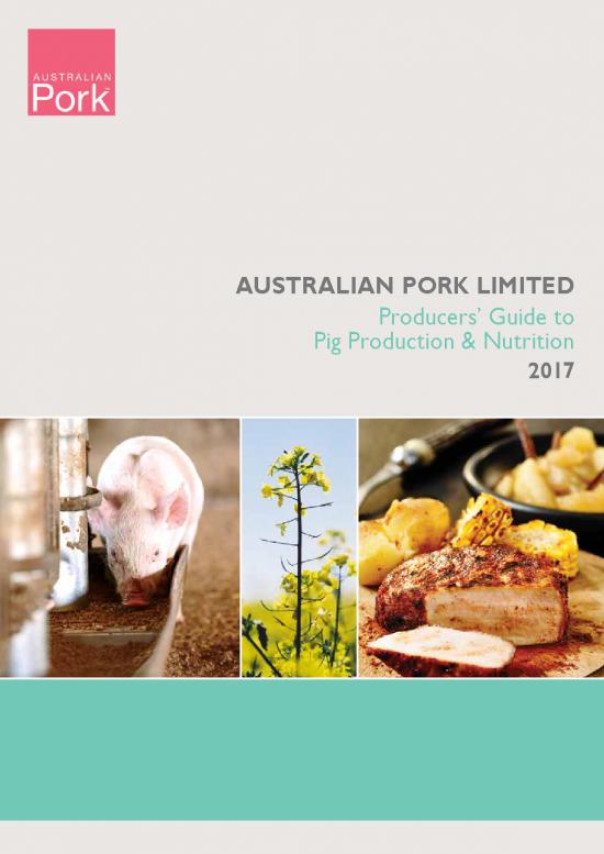 picture_Nutrition Information Pdf 149833 | 2017 Apl Producers Guide To Pig Production And Nutrition