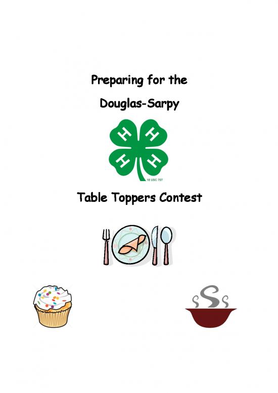 picture1_Confidence Pdf 149148 | 4h Resources Preparing For The Table Toppers Contest 2022