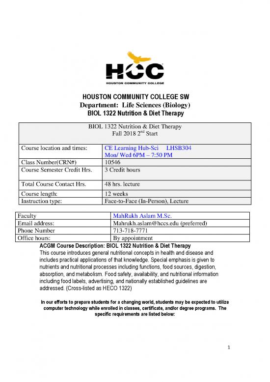 picture_Nutrition Information Pdf 149333 | Biol1322fall 2018 Syllabus10546