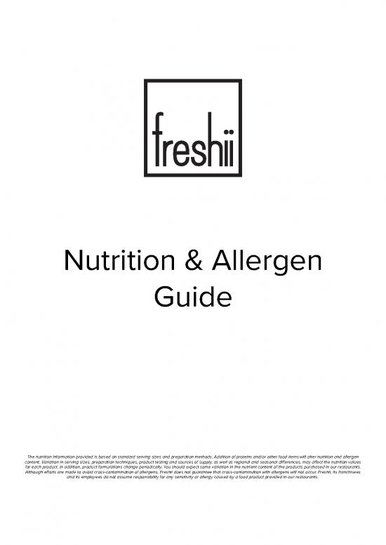 picture Nutrition Therapy Pdf 148144 | Can (eng) Nutrition And Allergen Guide March 22, 2022