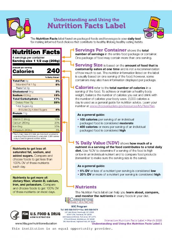 picture_Nutrition Facts Pdf Template 150644 | Cfh Interactive Understandingthenfl Short