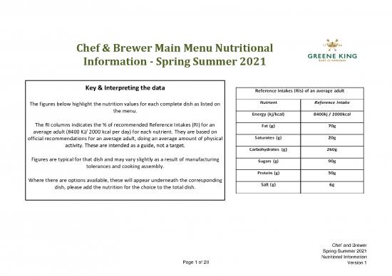 picture_Nutrition Information Pdf 149927 | Chef Brewer Main Menu Ss21 Nutrition Report