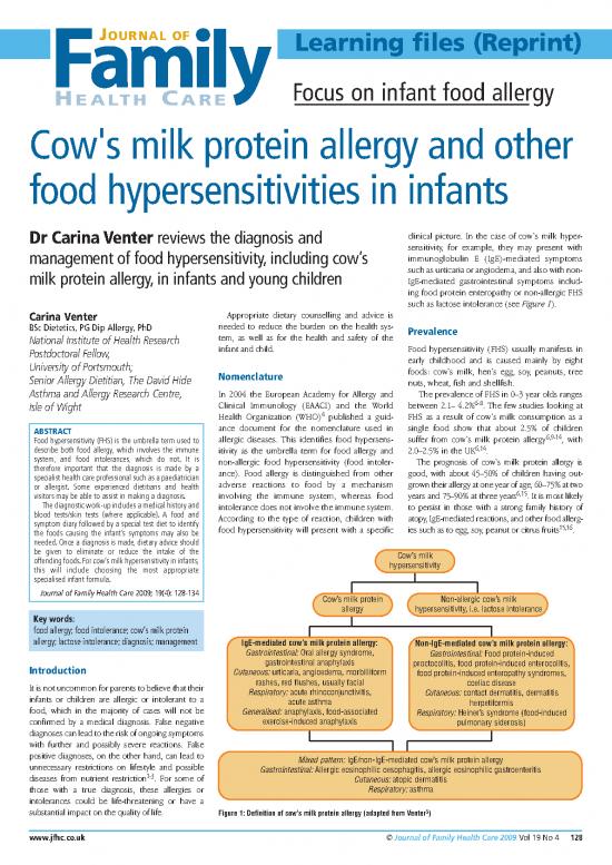 picture_Cows Milk Protein Allergy And Other Food Hypersensitivities In Infants