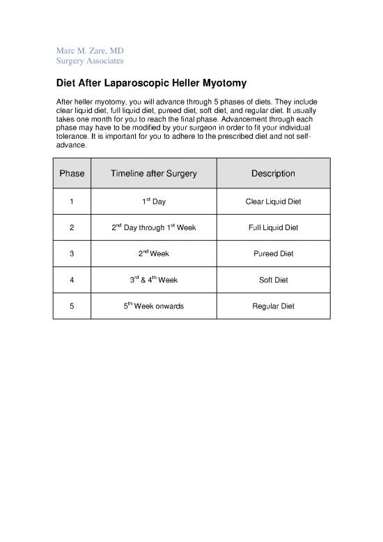 picture Regular Diet Pdf 150281 | Diet Heller Myotomy