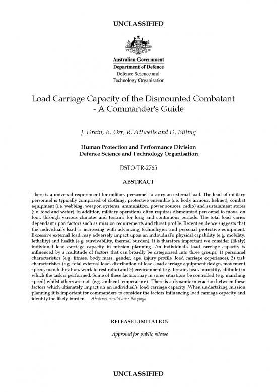 picture1_Personal Protective Equipment Pdf 150016 | Dsto Tr 2765