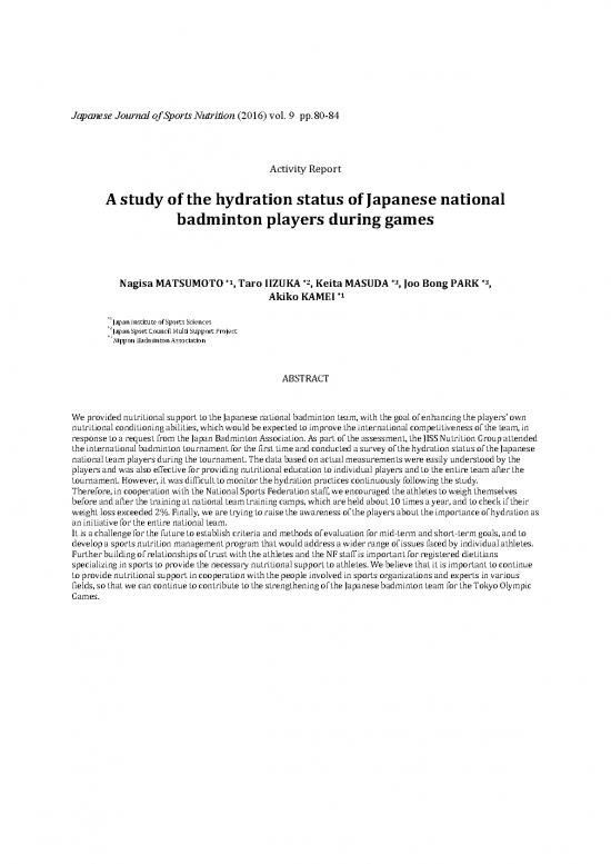 picture_Nutrition For Badminton Players Pdf 150235 | Es9 Matsumoto N 2