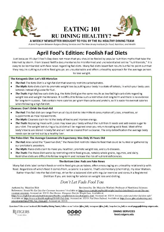 picture1_Fad Diet Pdf 149662 | Fad Diets 19