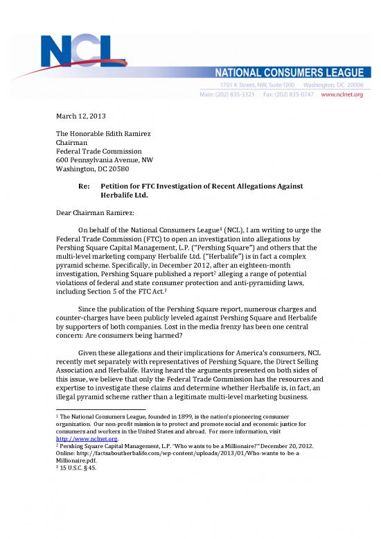 picture_Companies Act 2013 Pdf 149429 | Ftc Letter On Herbalife