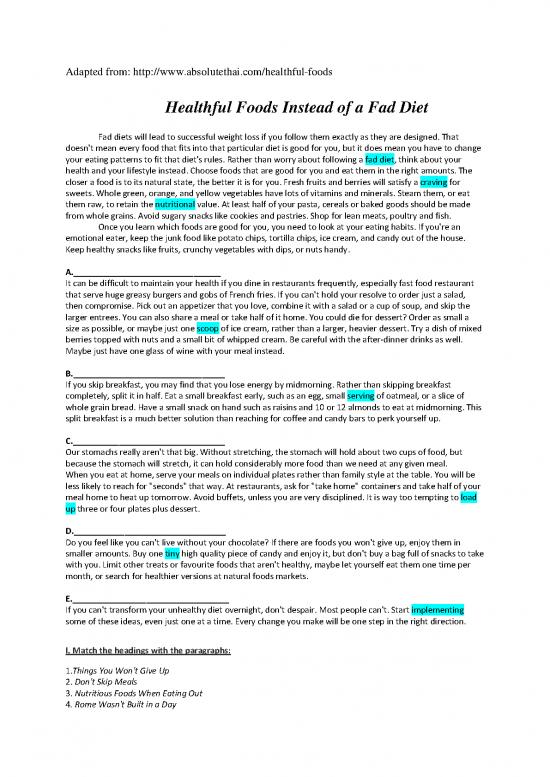 picture Fad Diet Pdf 150616 | Healtful Food Instead Of A Fad Diet Dietetyka Mgr Maria Lisiewicz