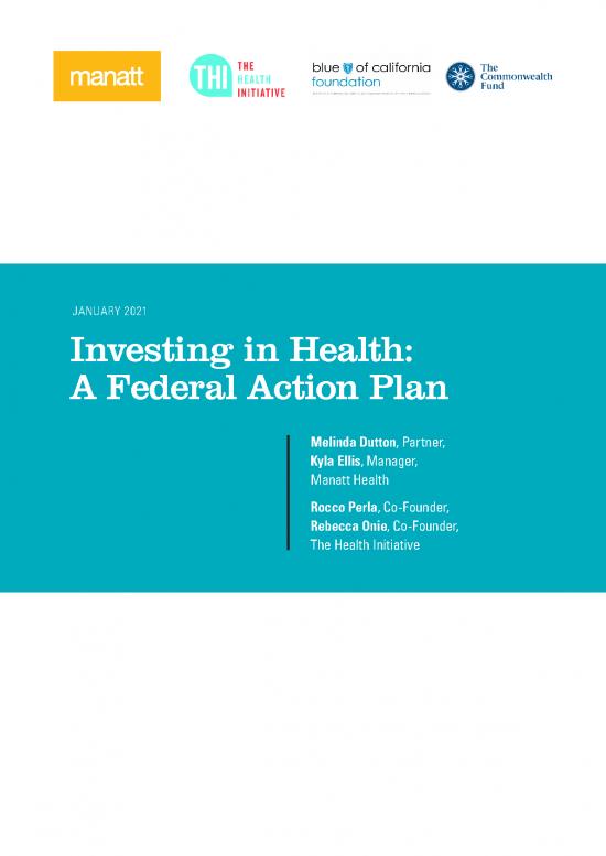 picture_Investing In Health   A Federal Action Plan  January 2021 Final