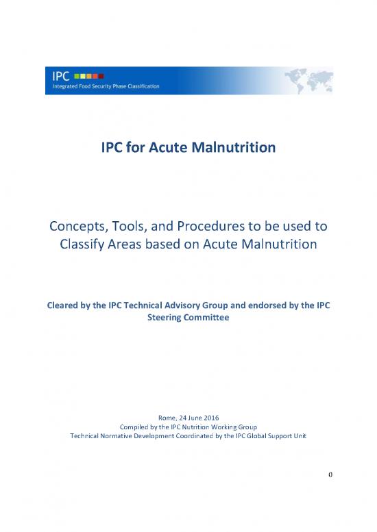 picture1_Nutrition Therapy Pdf 148453 | Ipc For Acute Malnutriton Concepts And Tools Cleared By Tag And Endorsed By Sc