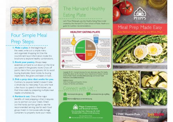 picture Public Nutrition Pdf 148503 | Meal Prep Made Easy Trifold Meat