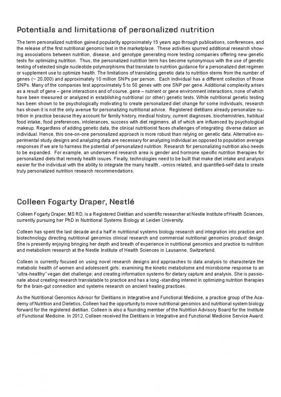picture1_Nutrition Therapy Pdf 148579 | Plenum Colleen Fogarty Draper Potential And Limits Of Personalized Nutrition Abstract Cv