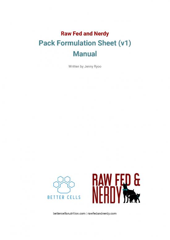 picture1_Nutrition Therapy Pdf 148864 | Rfn Pack Sheet Manual
