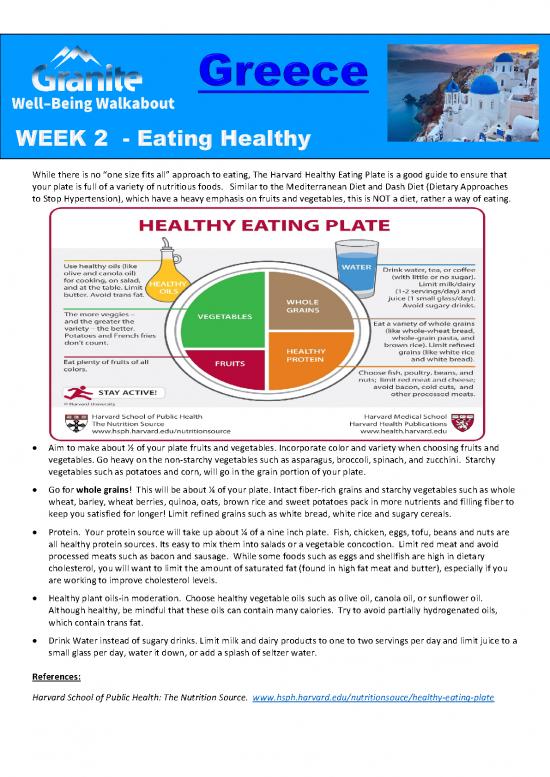 picture Healthy Eating Plate Harvard Pdf 148175 | Week 2