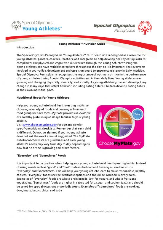 picture_Help Nutrition Guide Pdf 149666 | Young Athletes Nutrition Guide