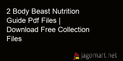 picture 2 Body Beast Nutrition Guide Pdf Files | Download Free Collection Files