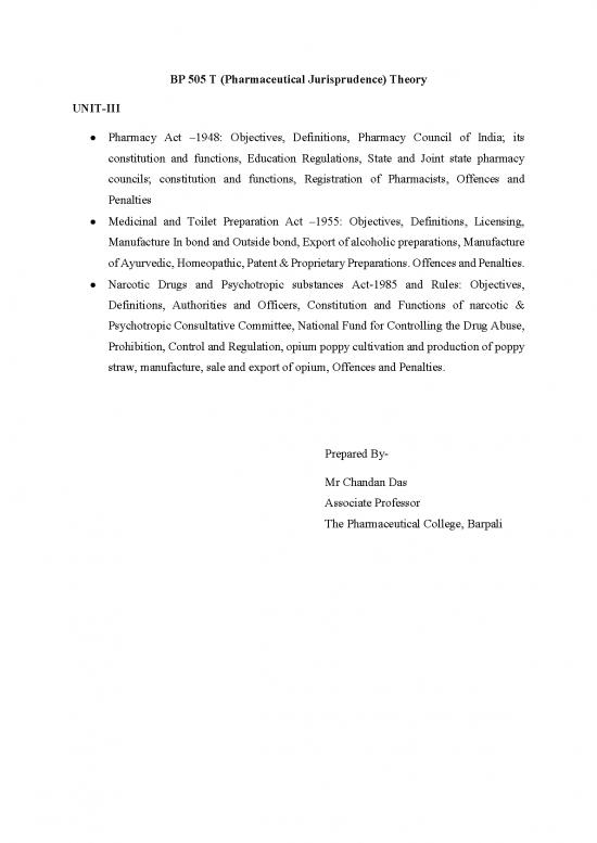 picture Pharmacy Pdf 152374 | Bp505t Pj Unit Iii