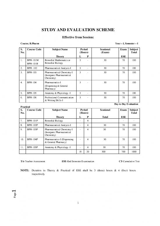 picture Pharmaceutical Chemistry Pdf 152088 | Bpharma
