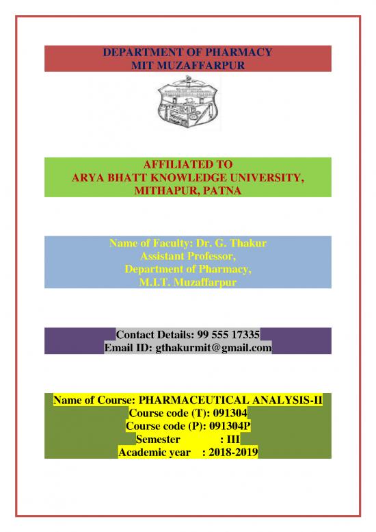 picture Pharmacy Books Pdf 152426 | Cf Pharm  Ana Ii