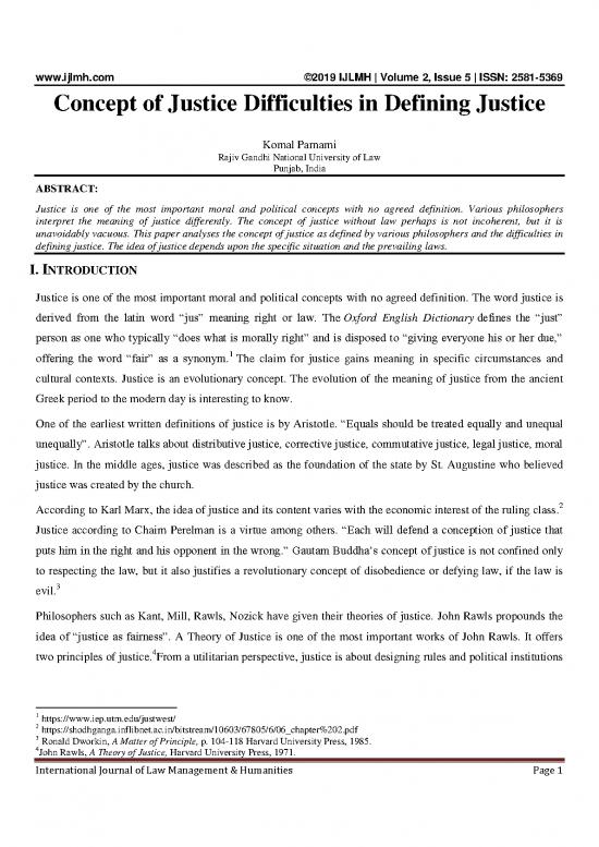 picture1_Justice Pdf 153177 | Concept Of Justice Difficulties In Defining Justice