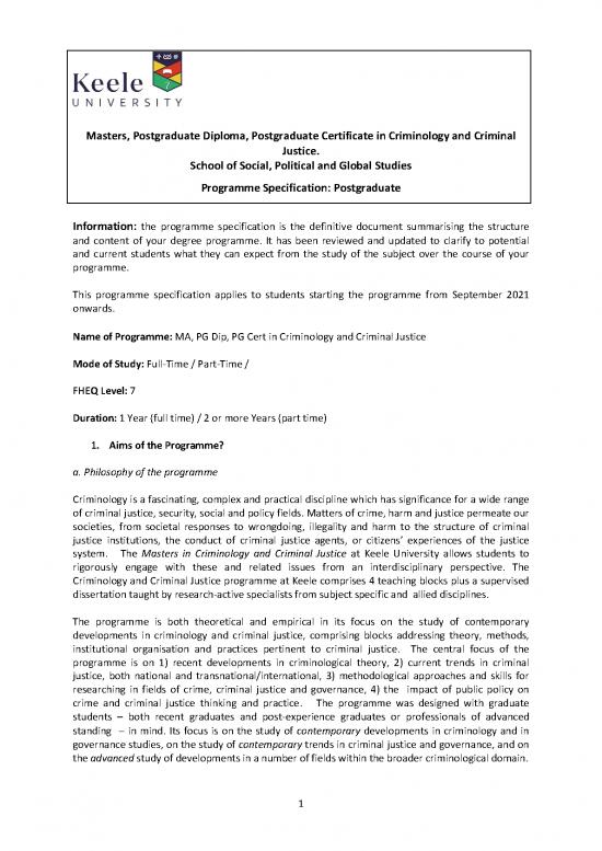 picture_Social Justice Theory Pdf 153210 | Criminology And Criminal Justice Ma Programme Specifications 2021 22