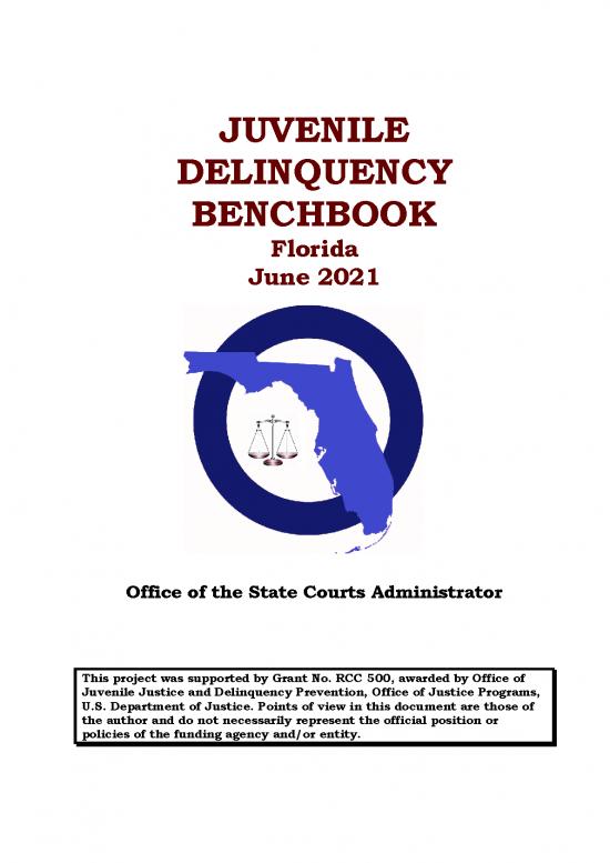 picture Justice Pdf 153140 | Delinquency Benchbook