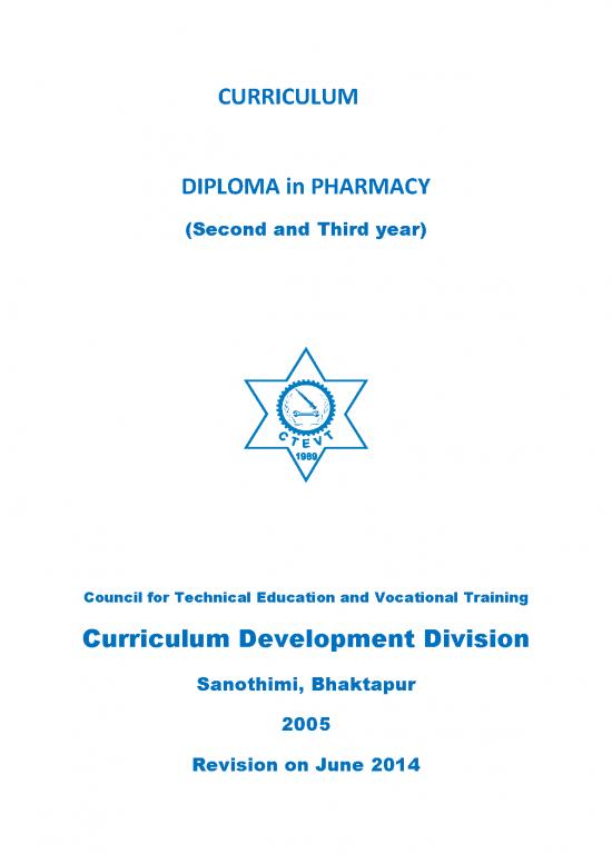 picture Pharmaceutical Chemistry Pdf 151983 | Diploma In Pharmacy Final 2071
