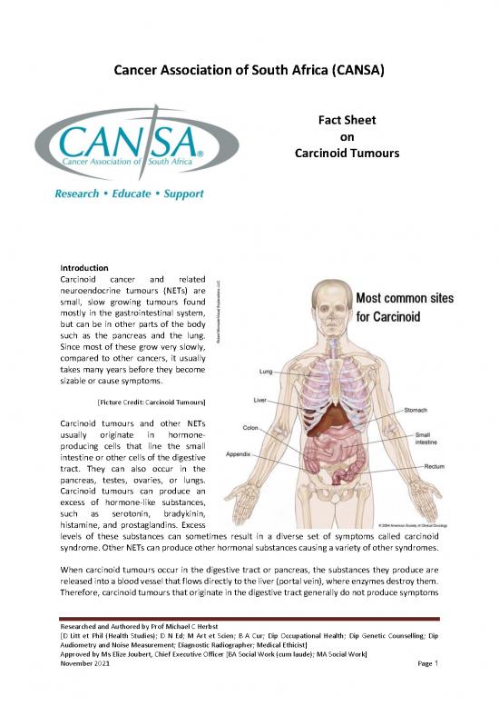 picture_Fact Sheet On Carcinoid Tumours Ncr 2017 Web November 2021