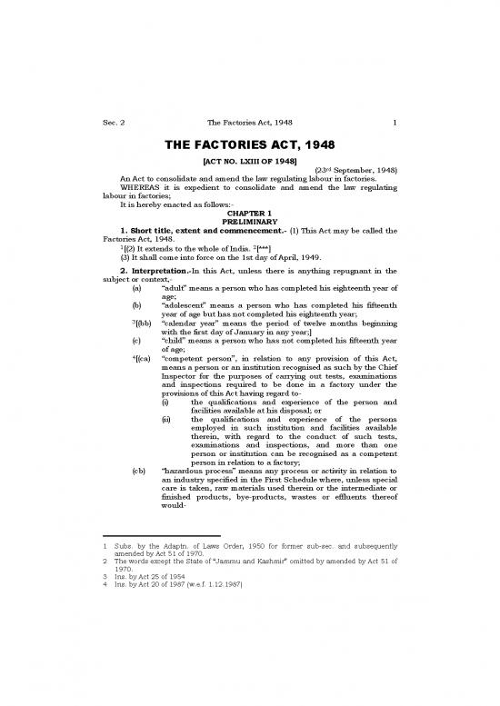 picture_Factories Act 1948