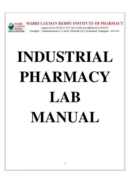picture Pharmacy Pdf 152089 | Industrial Pharmacy Lab Manual